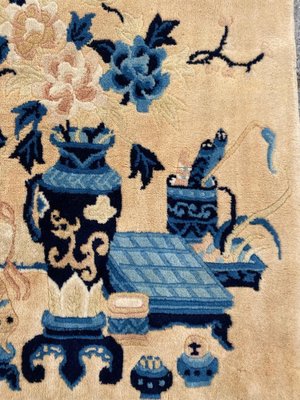 Small Vintage Chinese Art Deco Rug-YMM-1061561