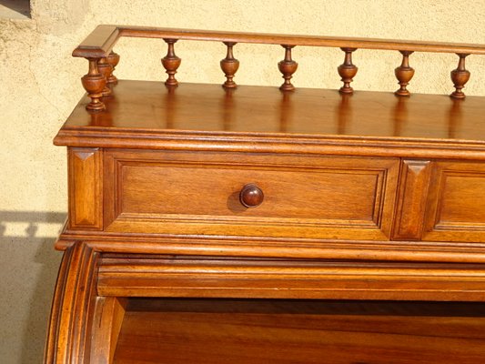 Small Vintage Desk in Walnut, 1950s-ABK-2026830