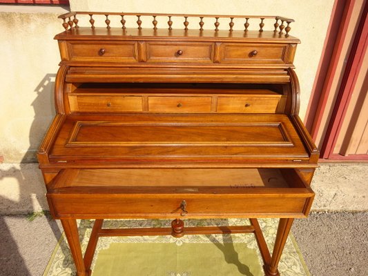 Small Vintage Desk in Walnut, 1950s-ABK-2026830