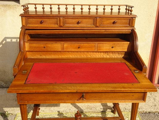 Small Vintage Desk in Walnut, 1950s-ABK-2026830