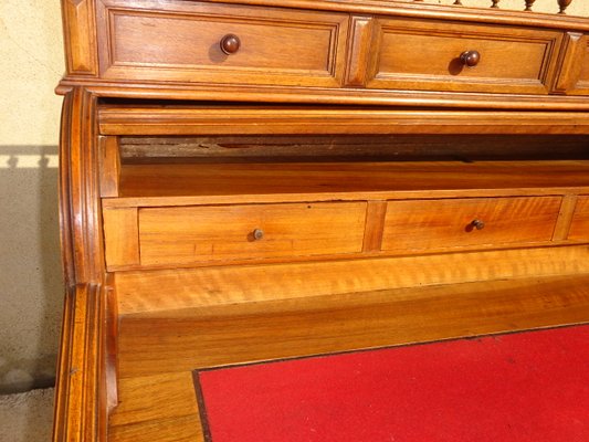 Small Vintage Desk in Walnut, 1950s-ABK-2026830