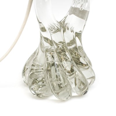 Small Vintage Glass Table Lamp-FSD-846170