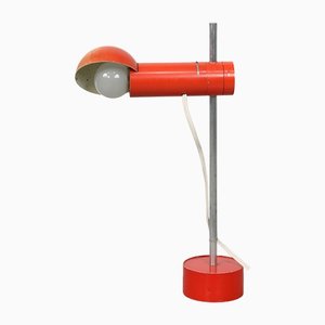 Small Vintage Red Table Lamp-HGJ-1170368