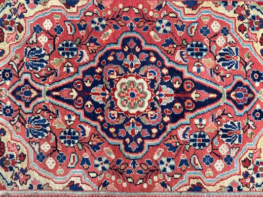 Small Vintage Sarouk Rug-YMM-1062011