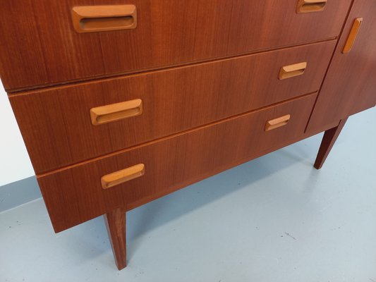 Small Vintage Scandinavian Sideboard in Teak, 1960s-AHO-1821154