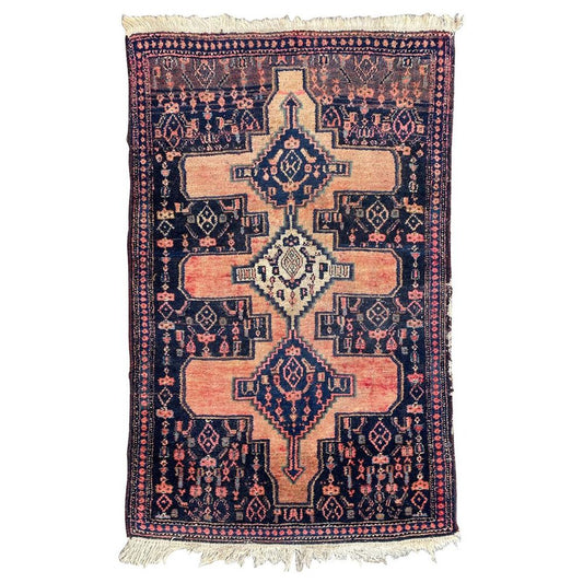 Small Vintage Senneh Rug