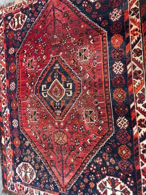 Small Vintage Shiraz Rug-YMM-1061845