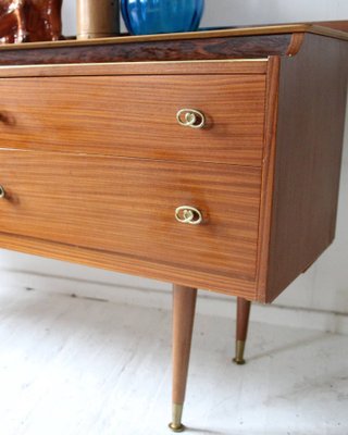 Small Vintage Sideboard with Dansette Legs, 1960s-OXJ-765557