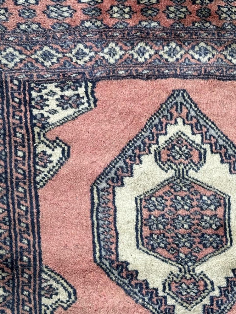 Small Vintage Square Pakistani Rug from Bobyrugs, 1980s