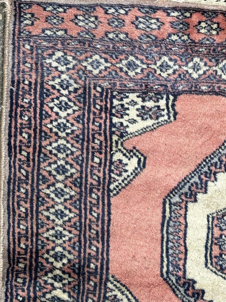 Small Vintage Square Pakistani Rug from Bobyrugs, 1980s