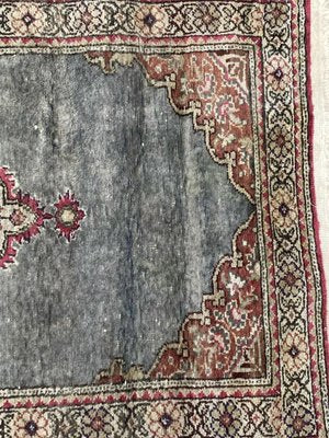 Small Vintage Turkish Kayseri Silk & Cotton Rug-YMM-1161713