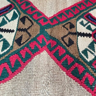 Small Vintage Turkish Traditional Kilim Rug-AIV-1341065