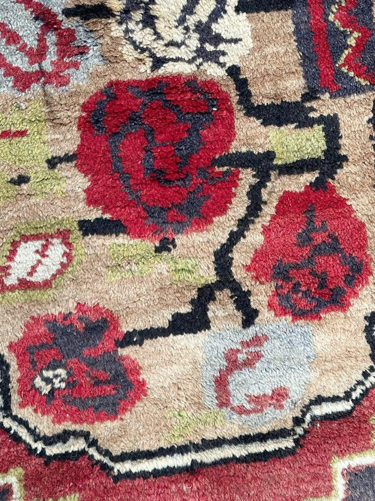 Small Vintage Turkish Yastik Rug, 1950s