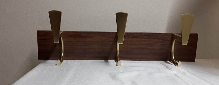 Small Vintage Wall Rack, 1980s-HOI-1758280