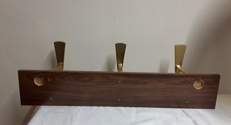 Small Vintage Wall Rack, 1980s-HOI-1758280