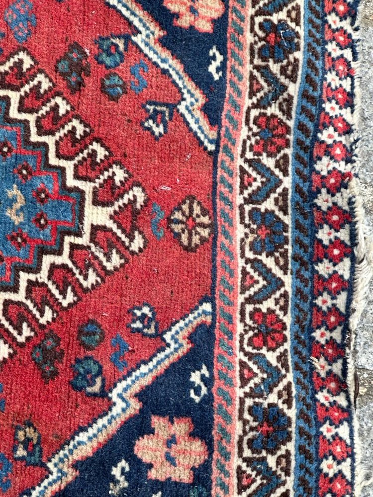 Small Vintage Yalameh Rug from Bobyrugs, 1980s