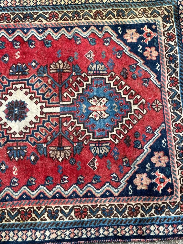 Small Vintage Yalameh Rug from Bobyrugs, 1980s