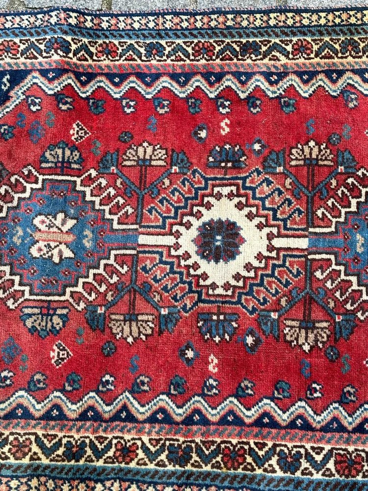 Small Vintage Yalameh Rug from Bobyrugs, 1980s