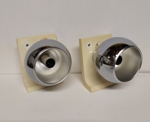 Small Wall Lights attributed to Goffredo Reggiani for Reggiani, 1960s, Set of 2-EI-1800272