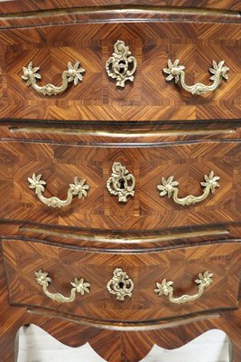 Small Walnut Chest of Drawers, Early 20th Century, Restored-DCO-1438323