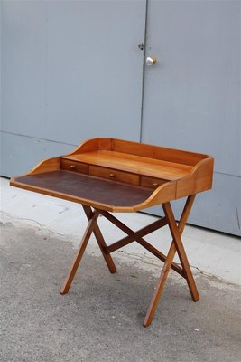 Small Walnut Desk by Gianfranco Frattini, 1959-EH-1383342