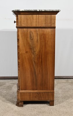 Small Walnut Nighstand, 1890s-RVK-1818469