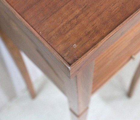 Small Walnut Side Table, 19th Century-RVK-835812