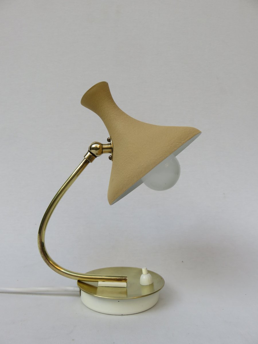 Small Witch Hat Bedside Lamps by Louis Kalff, 1950s, Set of 2