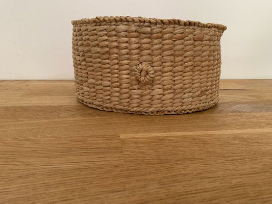 Small Woven Oval Basket-OXJ-1723142