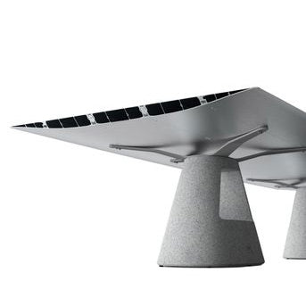 Rectangular Concrete Dining Table Table B 150 by Bd Barcelona Design