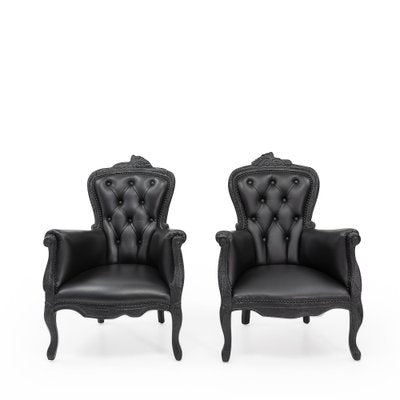 Smoke Armchairs by Maarten Baas for Moooi, 2000s, Set of 2-TJQ-987022