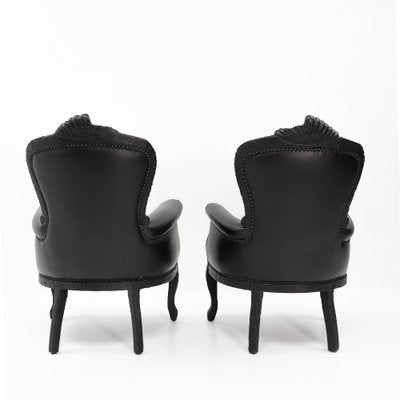 Smoke Armchairs by Maarten Baas for Moooi, 2000s, Set of 2-TJQ-987022