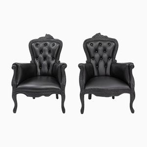 Smoke Armchairs by Maarten Baas for Moooi, 2000s, Set of 2-TJQ-987022