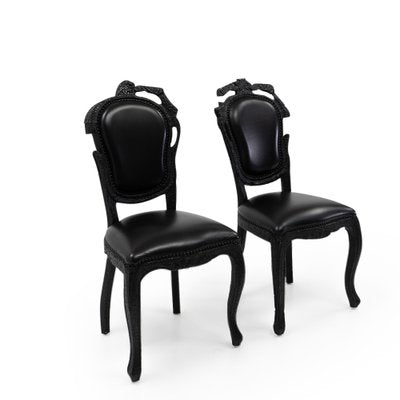 Smoke Chairs by Maarten Baas for Moooi, 2000s, Set of 2-TJQ-1050596