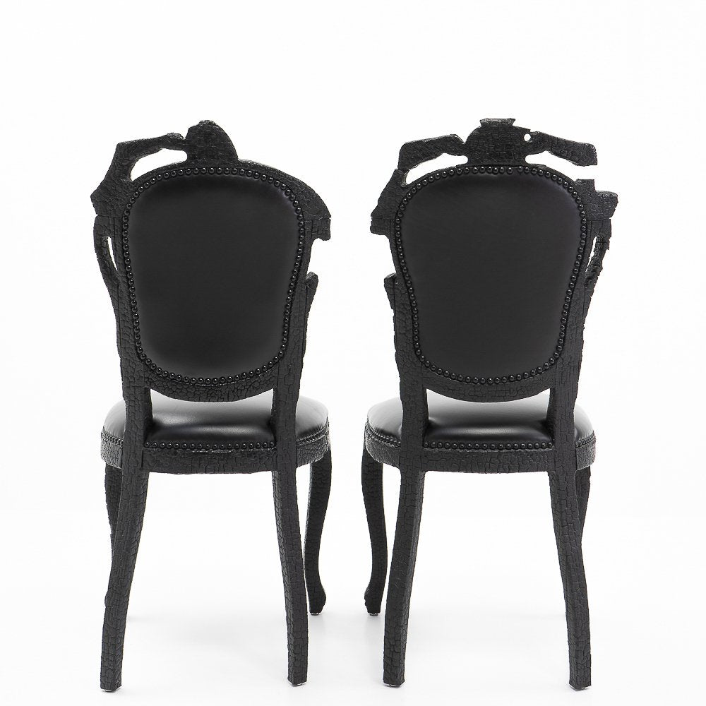 Smoke Chairs by Maarten Baas for Moooi, 2000s, Set of 2