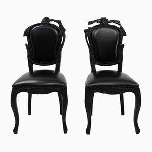 Smoke Chairs by Maarten Baas for Moooi, 2000s, Set of 2-TJQ-1050596