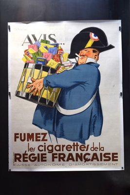 Smoke Cigarettes of the French Board Poster, 1935-LA-826436