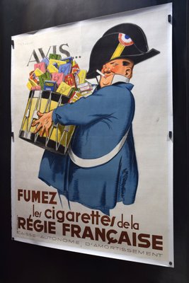 Smoke Cigarettes of the French Board Poster, 1935-LA-826436