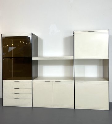 Smoked Glass and Lacquered Wood Cabinet from Gallotti & Radice, 1970s-OT-1320722