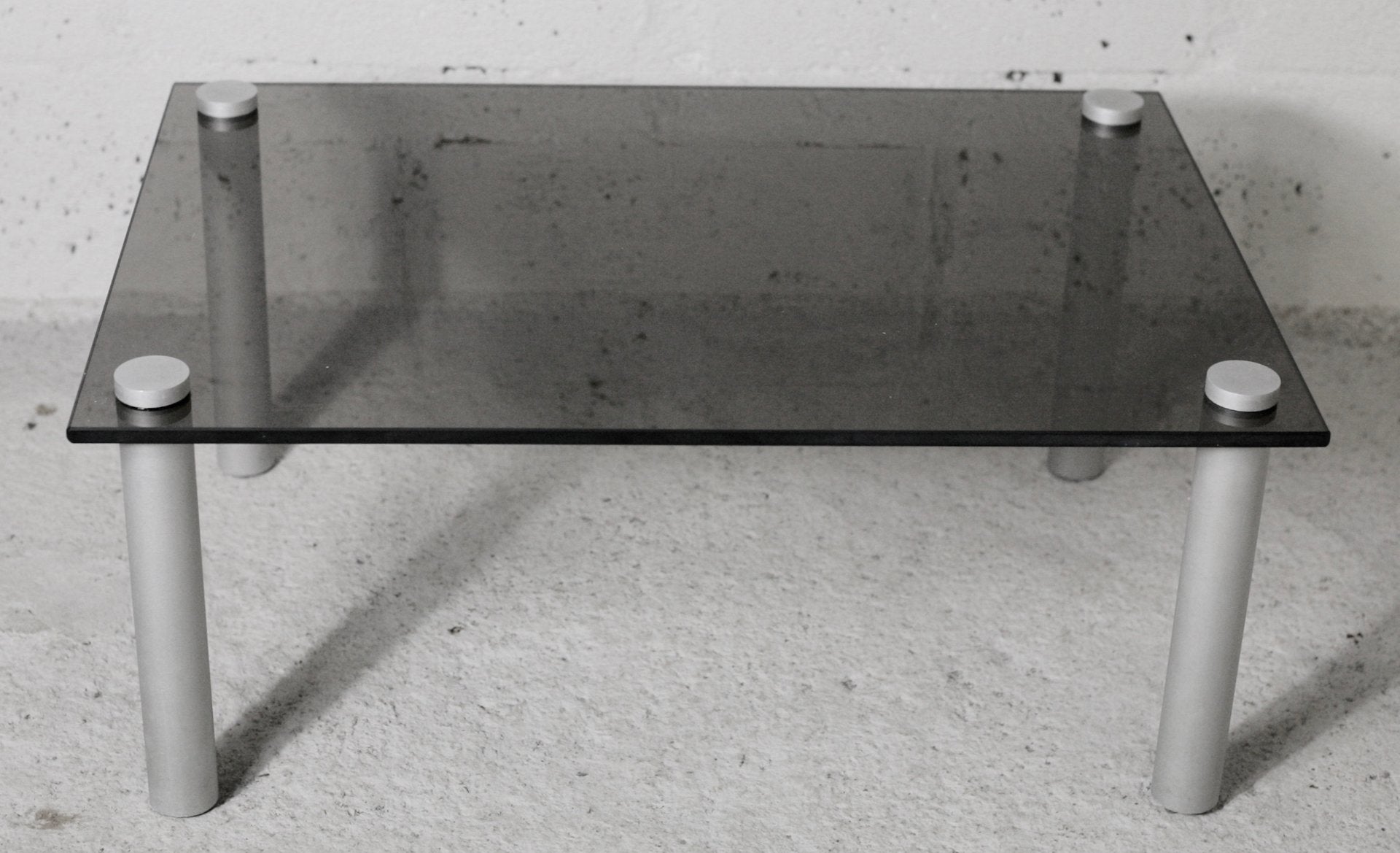 Smoked Glass Coffee Table, 1970s