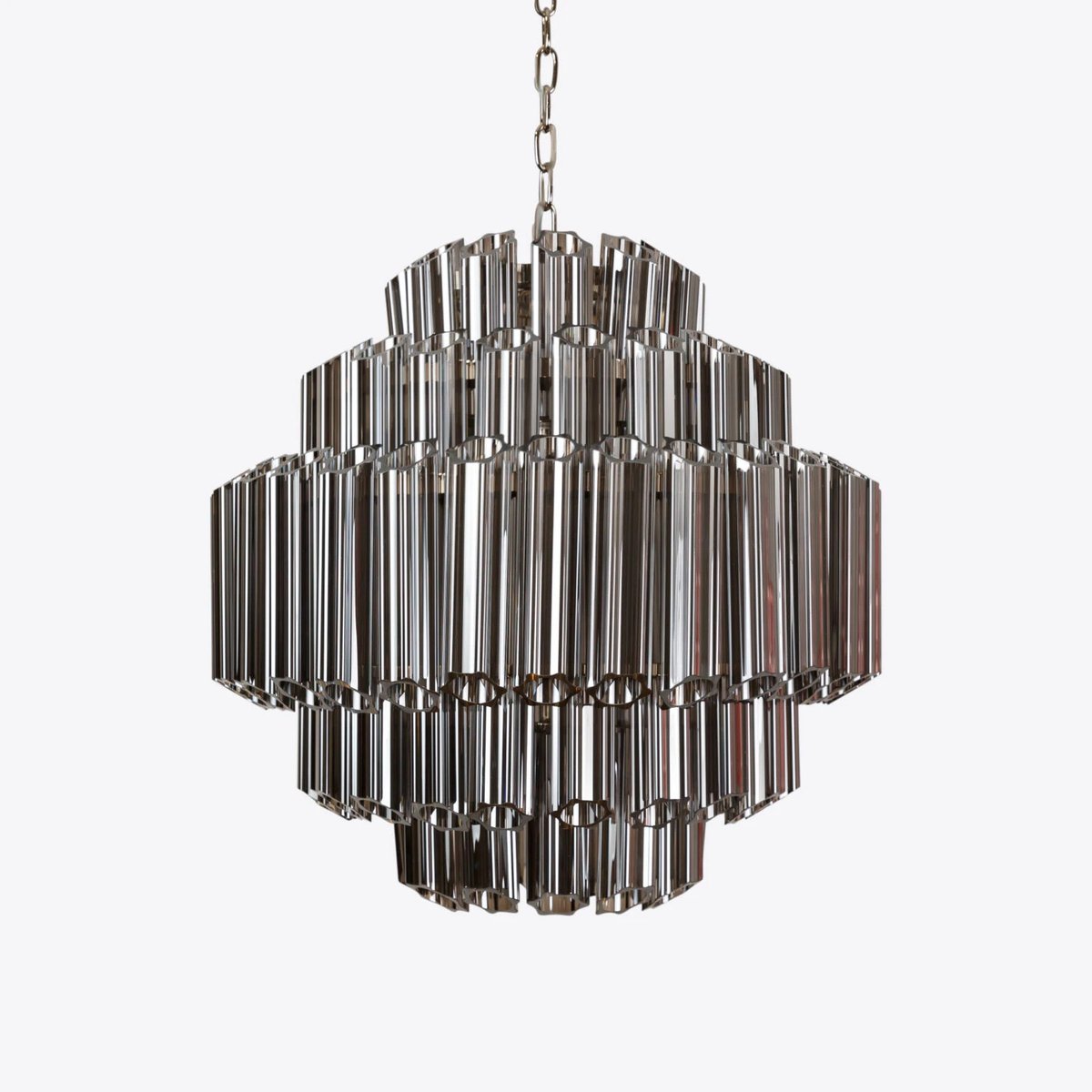 Smoked Mirror Palermo Chandelier from Pure White Lines