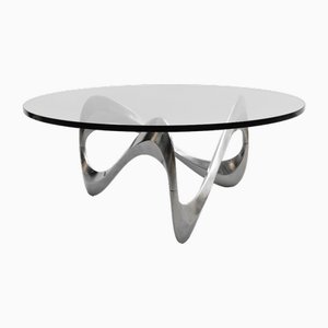 Snake Coffee Table by Knut Hesterberg for Ronald Schmitt, 1960s-KQB-2031599