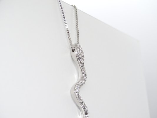 Snake Pendant Necklace from Swarovski, Austria, 2000s-NUC-1776666