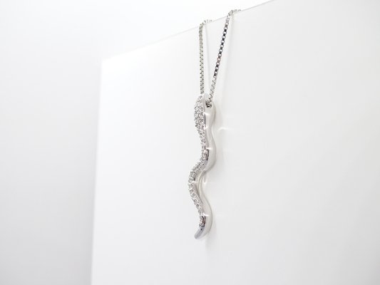 Snake Pendant Necklace from Swarovski, Austria, 2000s-NUC-1776666