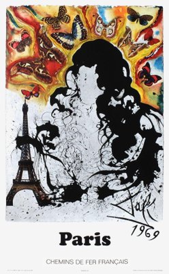 SNCF, French Railways, Ile-de-France Poster, Salvador Dali-FMZ-891154