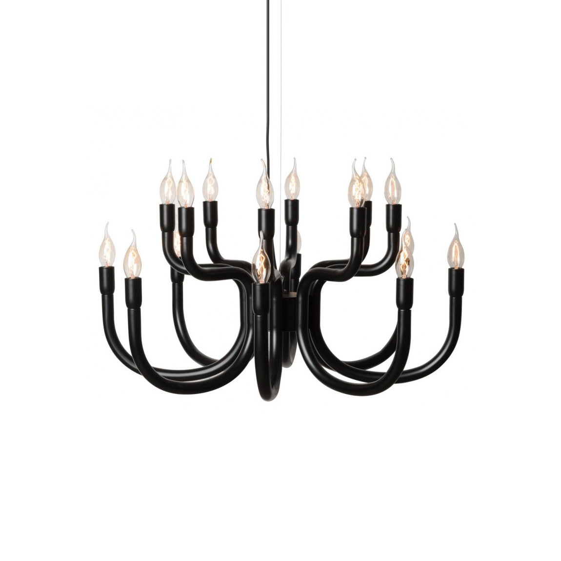 Snoob - Aluminium Pendant Lamp by Karman #Ø73 x H35 cm / Black