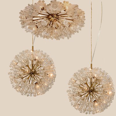 Snowball Orbit Sputnik Light Fixtures by Emil Stejnar, Austria, Set of 3-VDW-873886