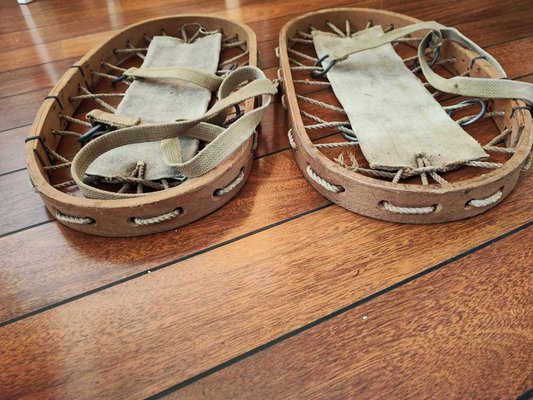 Snowshoes from R.R.1944, 1940s, Set of 2-CAQ-2031429