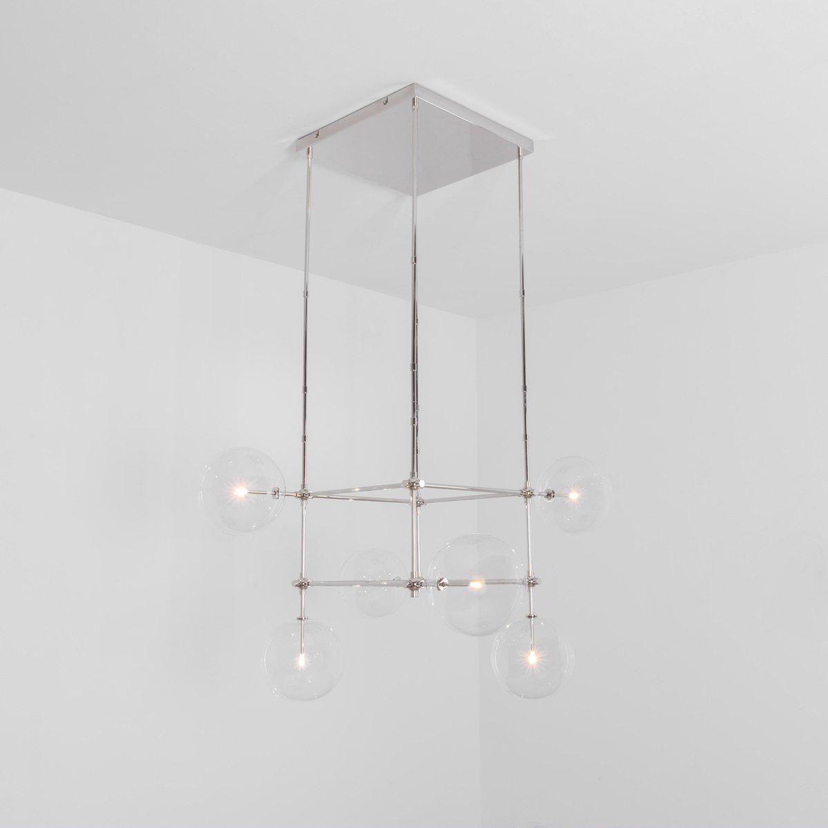 Soap 6 DT Chandelier by Schwung