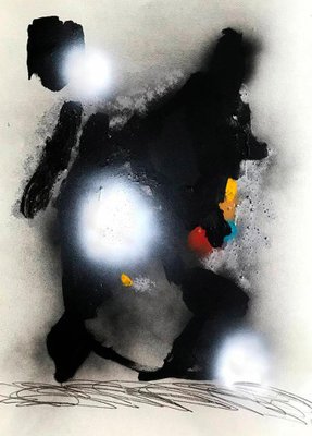 SOC.I.A, Shadow, 2022, Mixed Media on Paper-CHG-1346574